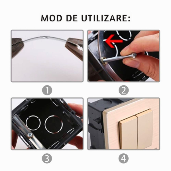 Kit reparare doze electrice (10 seturi)