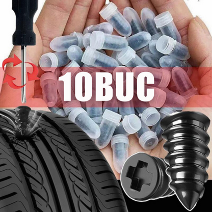 Kit vulcanizare rapida - Set 10 petice cu filet