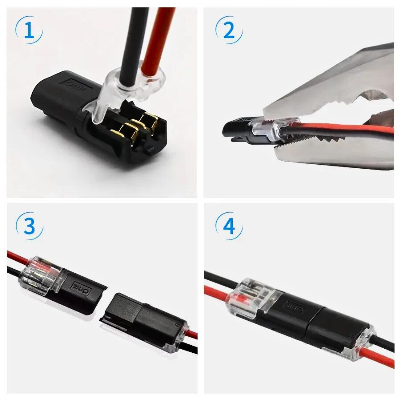 Set 10 conectori rapizi pentru cabluri electrice