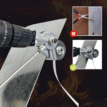Adaptor de taiat tabla si materiale fieroase - pentru bormasina