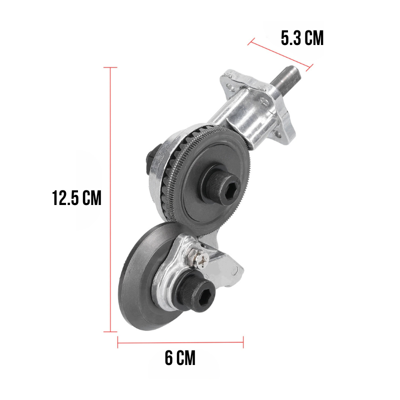 Adaptor de taiat tabla si materiale fieroase - pentru bormasina