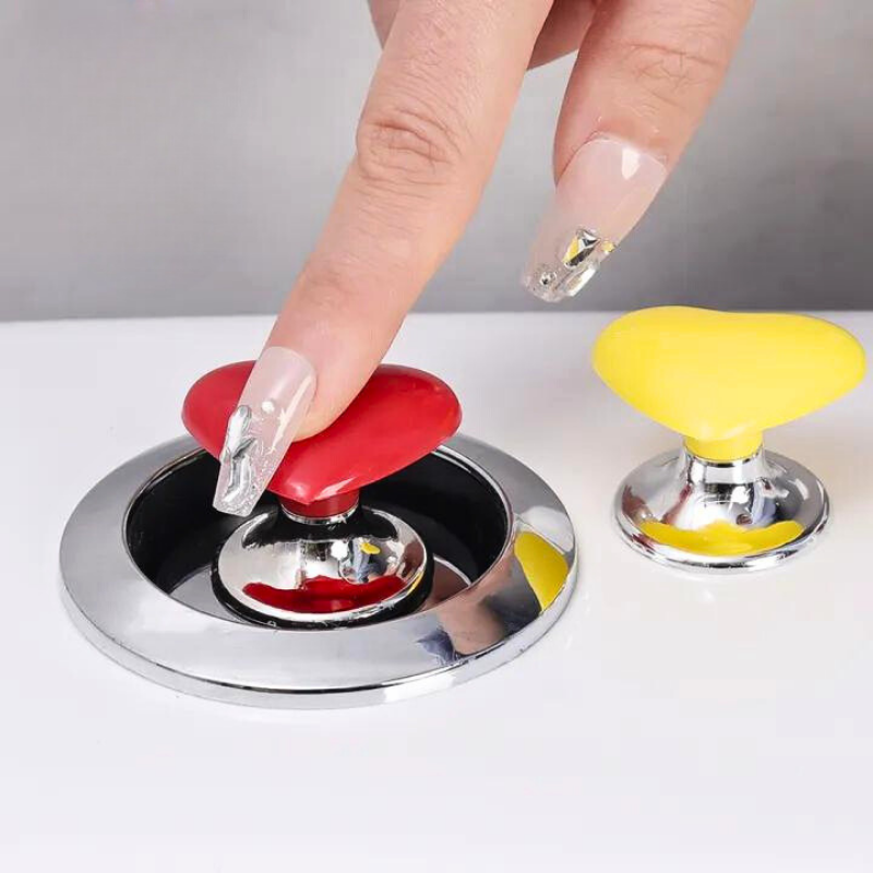 Set 4 manere tip buton in forma de inima