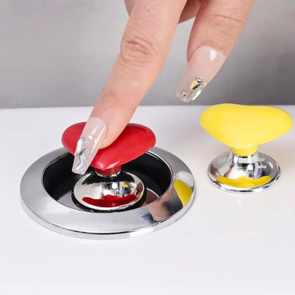 Set 4 manere tip buton in forma de inima