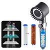 Cap de dus cu presiune turbo boost si filtru de apa