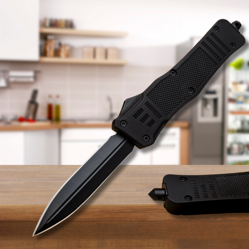 Cutit de bucatarie - multifunctional, pliabil, cu lama dreapta
