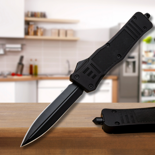 Cutit de bucatarie - multifunctional, pliabil, cu lama dreapta