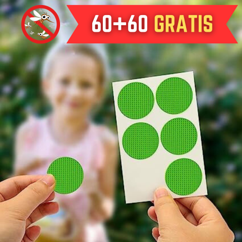 Set 60 plasturi anti-tantari + 60 Plasturi GRATIS