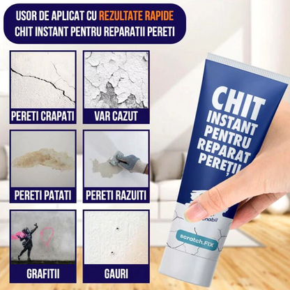 Chit complet pentru reparat peretii - rezultate instant