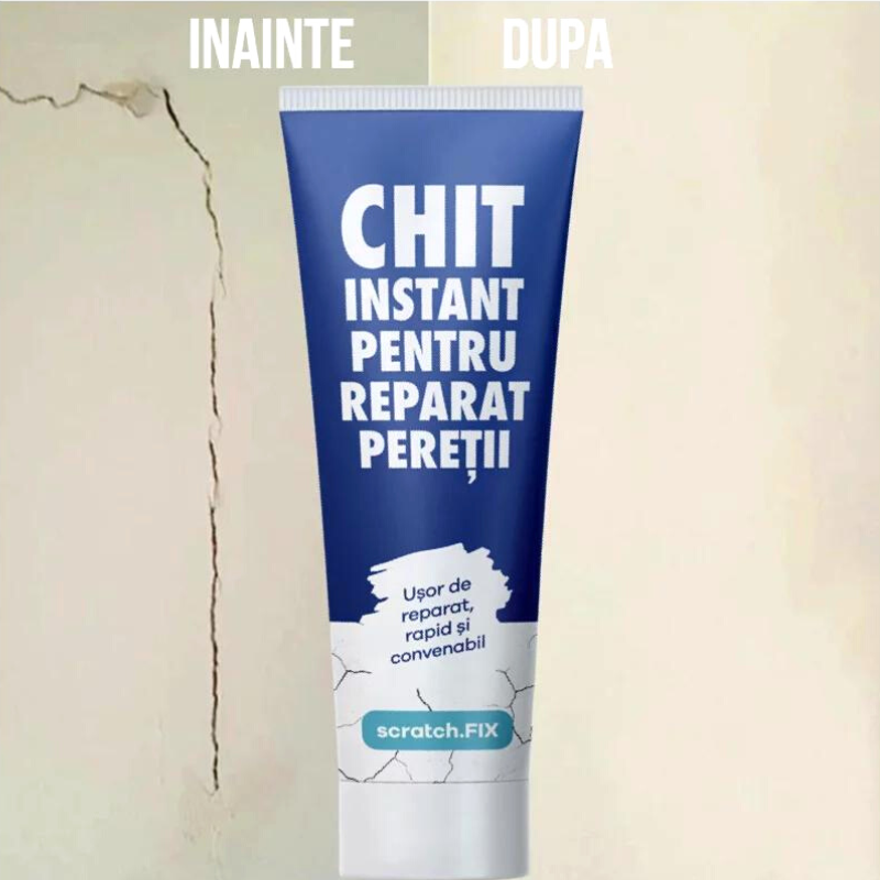 Chit complet pentru reparat peretii - rezultate instant