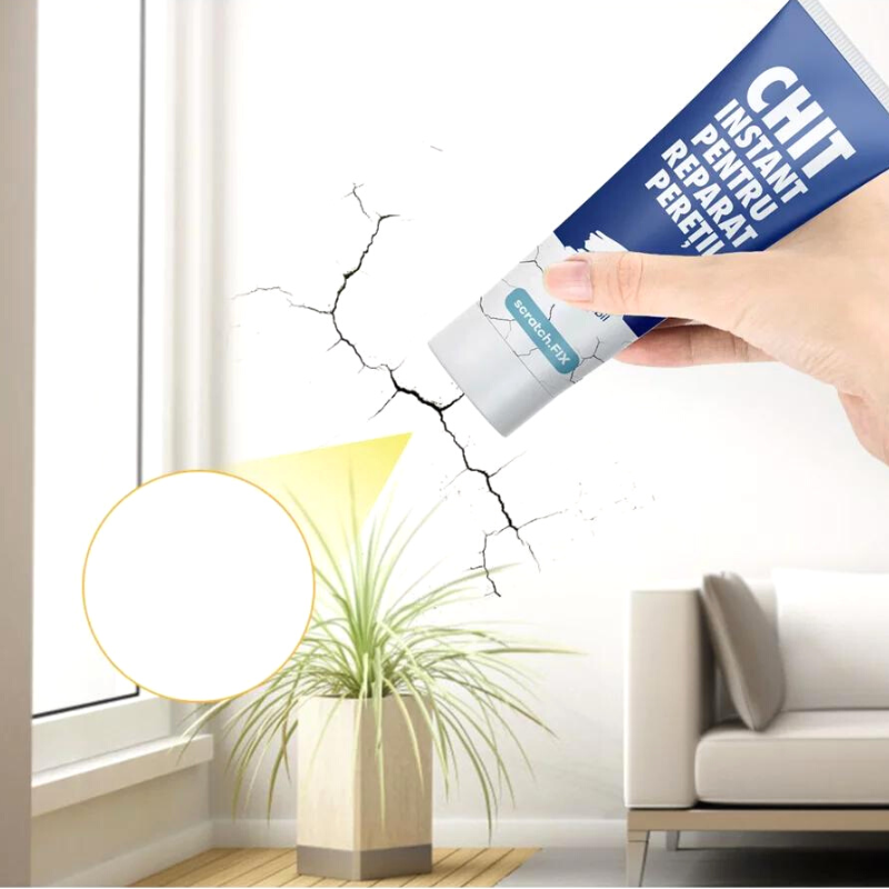 Chit complet pentru reparat peretii - rezultate instant