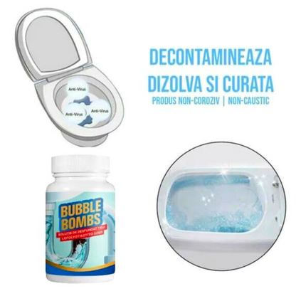 Solutie pentru curatat tevile de scurgere