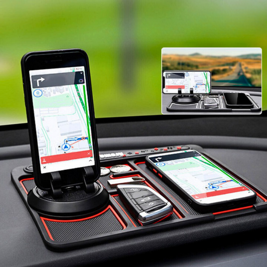 Suport auto 4 in 1 multifunctional ANTIDERAPANT